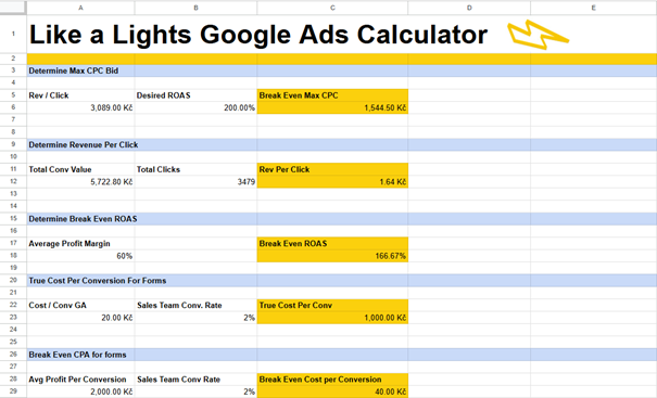 Free calculator preview